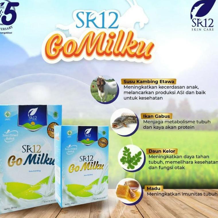 

Laris.. Susu Kambing Etawa Bubuk Gomilku SR12 Netto 600gr 6V6