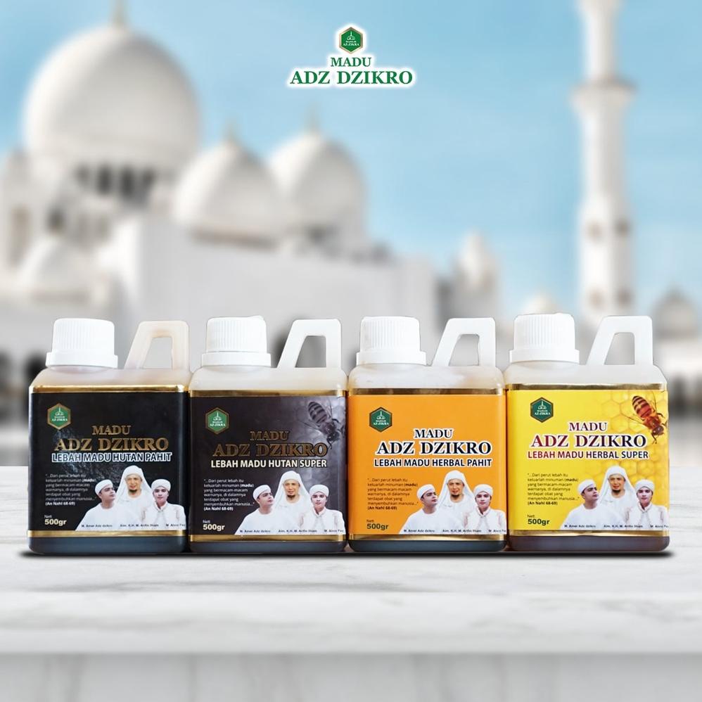 

[BAYAR DITEMPAT] KEMASAN BARU Asli 100% Madu Adz Dzikro Super + Brosur Adz Dzikro Asli Majelis Az Zikra