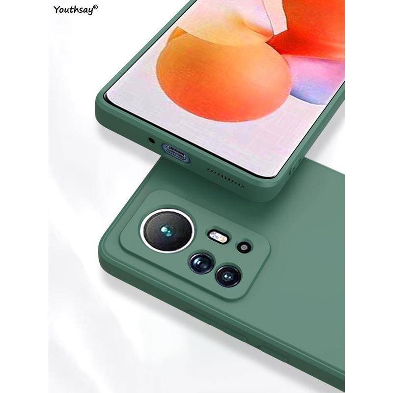 Untuk Xiaomi 12 12x12s 12T 13 Pro Ultra Lite Pro Case Cover Shell Casing Silikon Cair Lembut