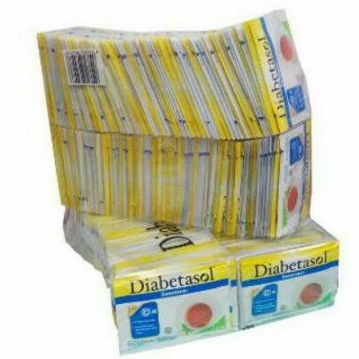 

[BAYAR DITEMPAT] Sweetener Diabetasol Sachet 200 Gula original (nol kalori) 1 pack