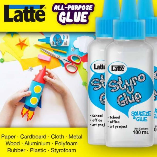 

(Kode)-D76O» Lem Latte Styro Glue / UHU / 100ml / Twist amanah