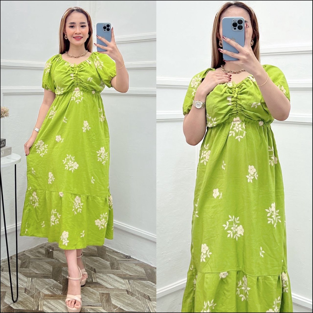 DASTER RAYON DRESS SERUT ELSA DASTER KEKINIAN VIRAL BISA COD