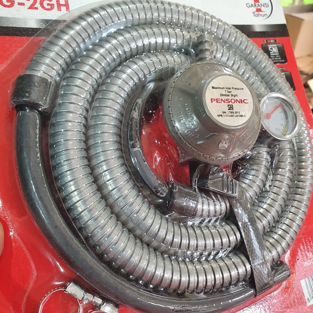 Regulator Gas LPG 1G PENSONIC Dengan Alat Ukur TERMURAH