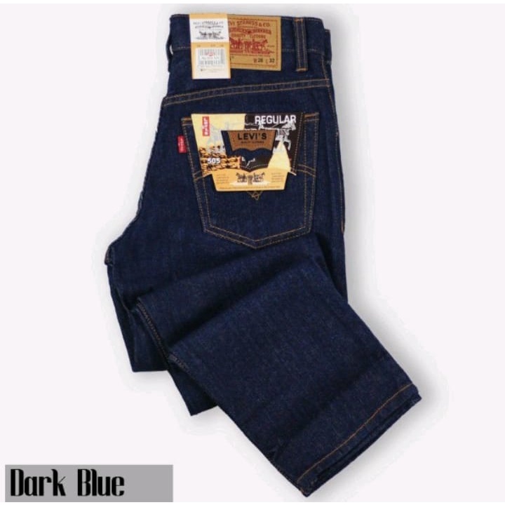 HUMAIRA_OLSHOP99celana panjang jeans pria dewasa Big Size 27-44 Celana Jeans Panjang Pria besic Reguler Fit premium bahan soft jeans