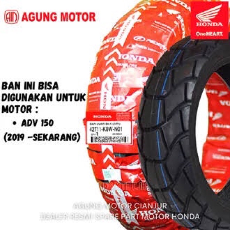 Ban Belakang Tubeless 130/70-13 ADV 150 PCX 160 Federal AHM 42711-KOW-N01