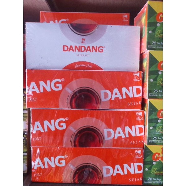 

teh dandang celup / teh dandang jasmine isi 25 kantung / toko sembako