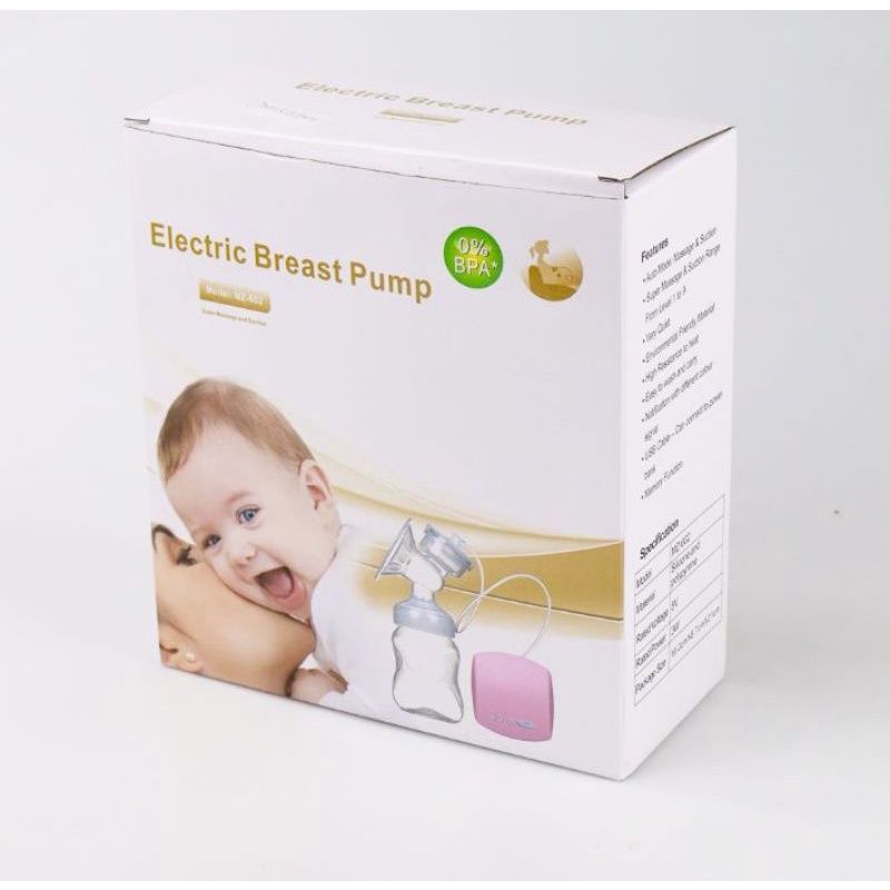 Pompa Asi Elektrik Otomatis Milk Breast Pump - MZ-602