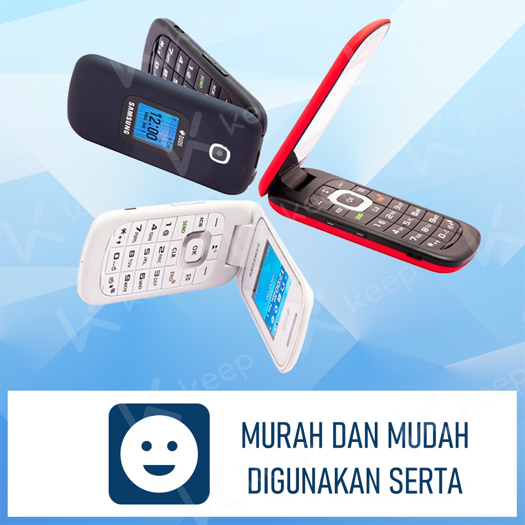 COD HP SAMSUNG LIPAT GM-B311V DUAL SIM HP SAMSUNG B311