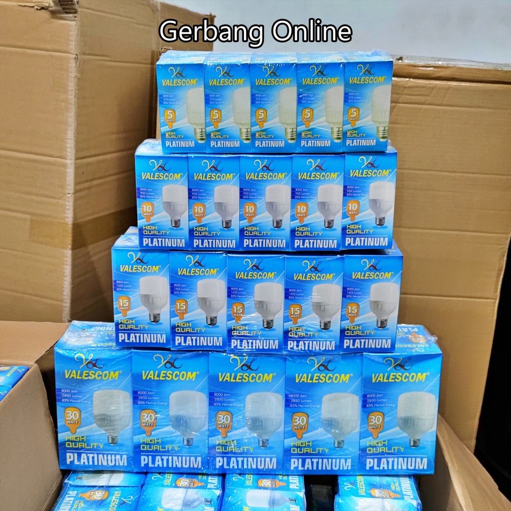 VALESCOM Lampu LED Kapsul 5 Watt 5Watt 5 W 5W GARANSI 1 TAHUN