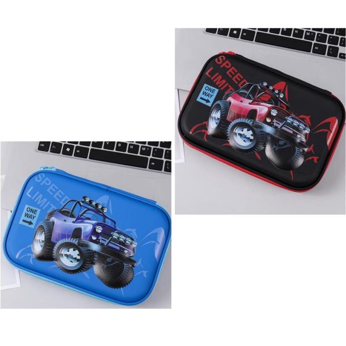 

Tempat Pensil 3D Timbul anak cowo jeep mobil kotak pensil dinosaurus