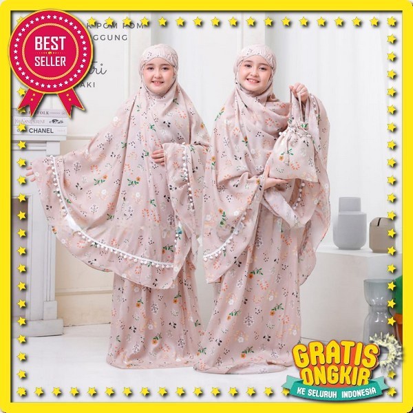 Mukena Mukenah Rukuh Couple Remaja Sd Smp Ibu Dan Anak Bayi Perempuan Umur 1 2 3 4 5 6 Th Tahun Thn 