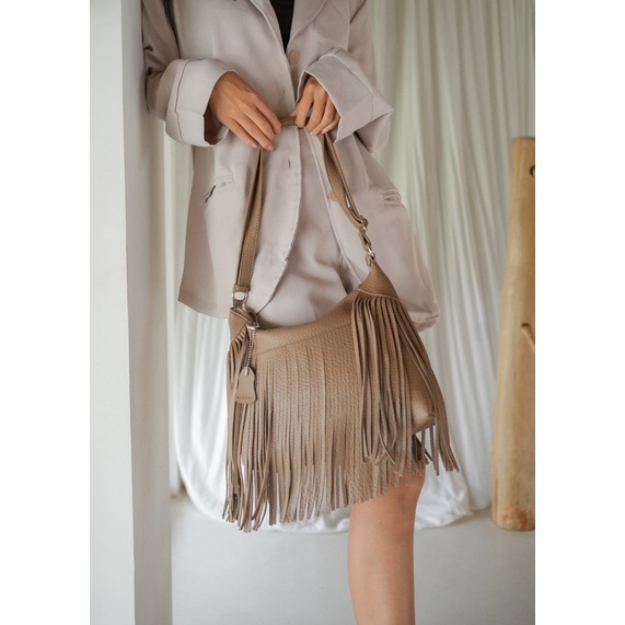 KOOZEE - FLO FRINGE BAG - TOTE BAG WANITA