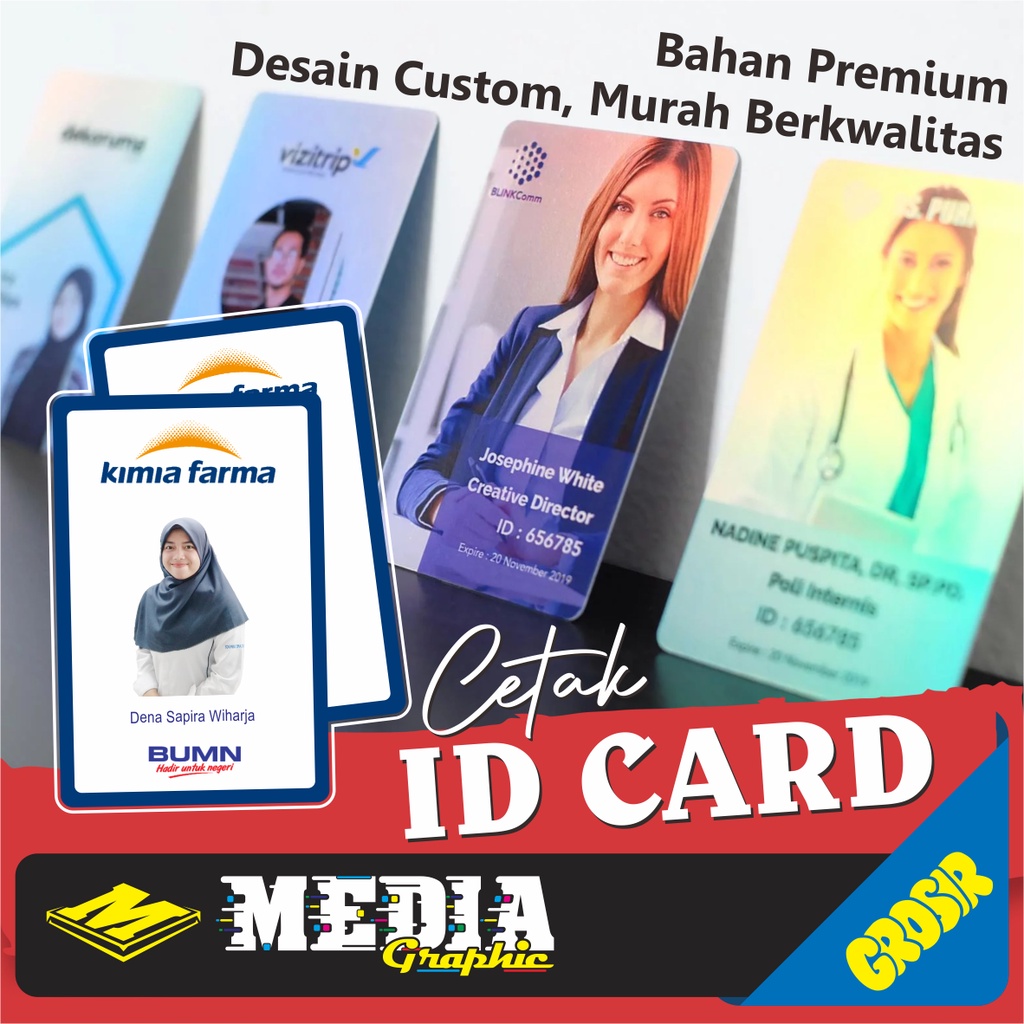 

ID CARD / KARTU ANGGOTA / KARTU MEMBER / NAME TAG / KARTU ID