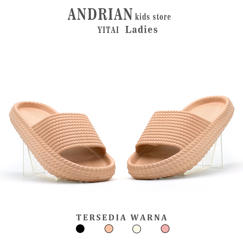 Andrian -  NEW Sandal Flap Selop Wanita model Terbaru Yitai series