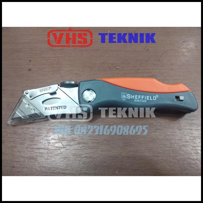 

Promo Sheffield Folding Utility Knife Cutter Pisau Multifungsi