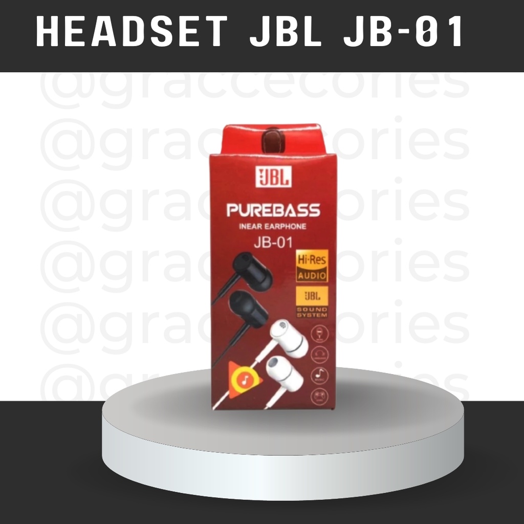 ⚡️ HEADSET JBL-JBL01 / HEADSET MURAH JBL / JBL JB-01 ⚡️