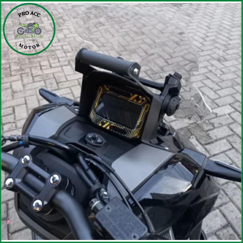 Breket Holder Hp Gps ADV 160 150 Tempat dudukan hp Gps ADV 160 150 PNP (pro acc motor)