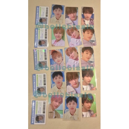 Random Trading Card tc laundry shop NCT Dream Jaemin jeno haechan mark chenle jisung renjun