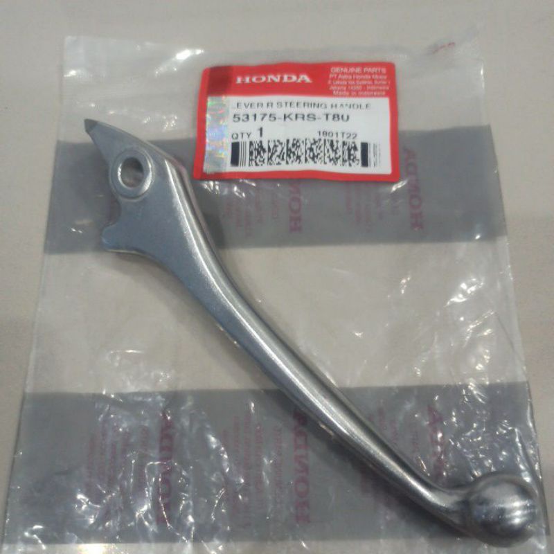 HANDLE REM  KANAN ORIGINAL BEAT BEAT FI REVO SUPRA KARISMA SUPRA X 125 ASLI AHM PARTS 53175-KRS-T80