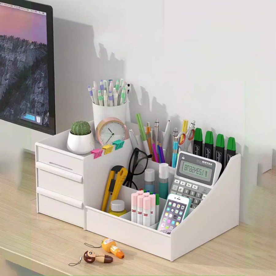 RAK KOSMETIK DRAWER / KOTAK PENYIMPANAN MAKE UP COSMETIC STORAGE DRAWER BOX / KOTAK MAKEUP LACI RAK MAKEUP LACI