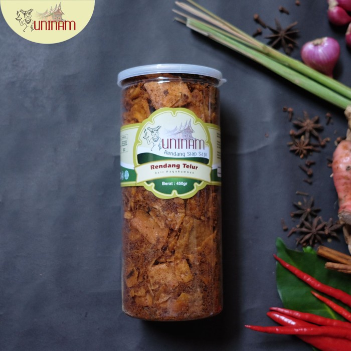 

⭐BISA COD⭐ rendang telur uninam 450gram