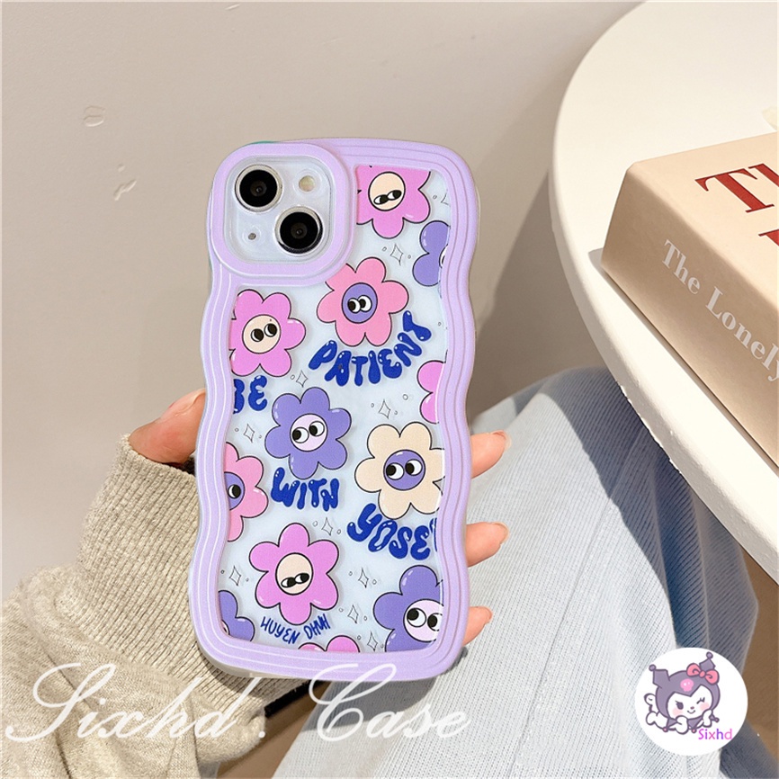 Realme Soft Case Desain Bunga Smiley 50A 50i 6i Untuk C35 C31 C30 C25Y C21Y C15 C12 C11 C25s C21 C20A C17 C3 9Pro + 9i 7i 8i