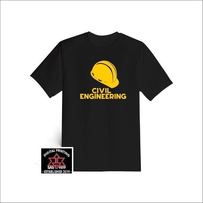 Kaos baju t-shirt Teknik Sipil / baju teknik / kaos distro terlaris