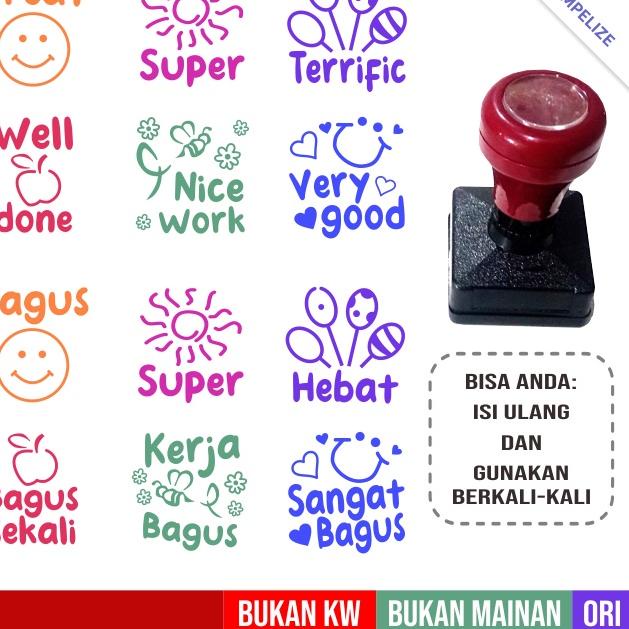 

KODE-FT16 Stempel Reward Penilaian Guru TK / SD / Anak CHA0