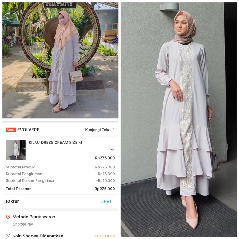 dress by evolvere Preloved