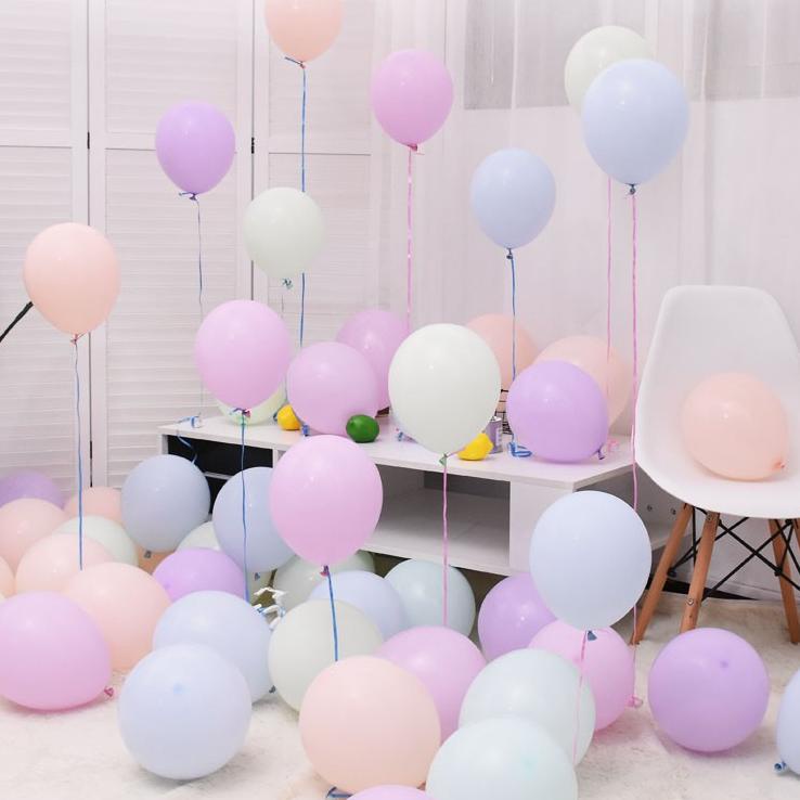 Grosir Resmi MYSTYLE BALON LATEX PASTEL MACARON 150 10 INCH (1 PACK = 100 PCS)