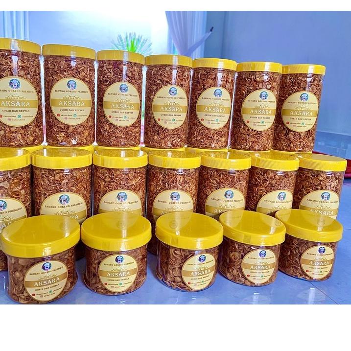 

PJX137 Bawang Goreng Asli Premium AKSARA A++ | Murni Tanpa Tepung, Original Gurih dan Renyah