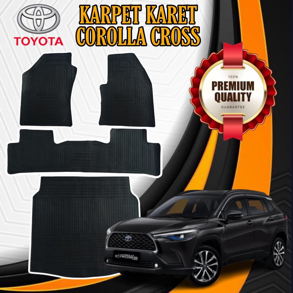 KARPET MOBIL TOYOTA COROLLA CROSS FULLSET KARET