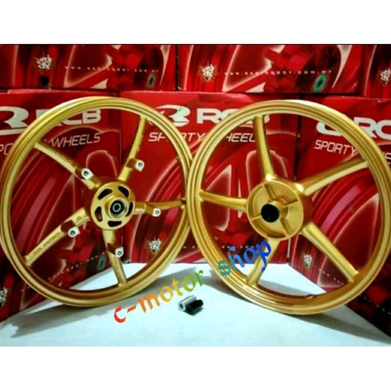 Velg Rcb Satria Fu, Mx King, Jupiter Z, Jupiter Mx Old, Vega Zr, Fizr, Rx King Sp522 Palang 5 Gold