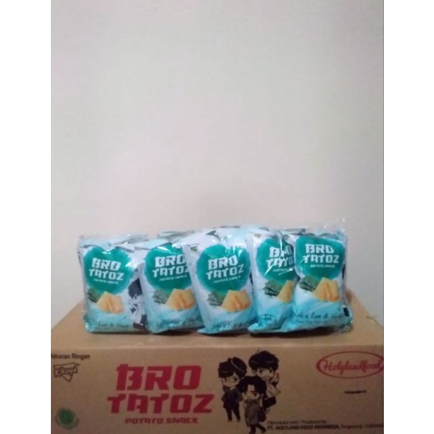 

Bro Tatoz Kikoya 38gr rasa Rumput Laut 1 Dus dengan isi 50pcs