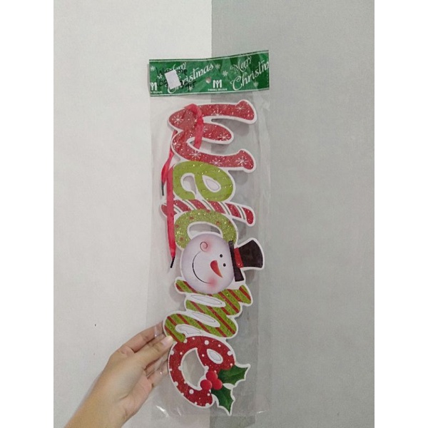 Tulisan Welcome/Tulisan Merry Christmas