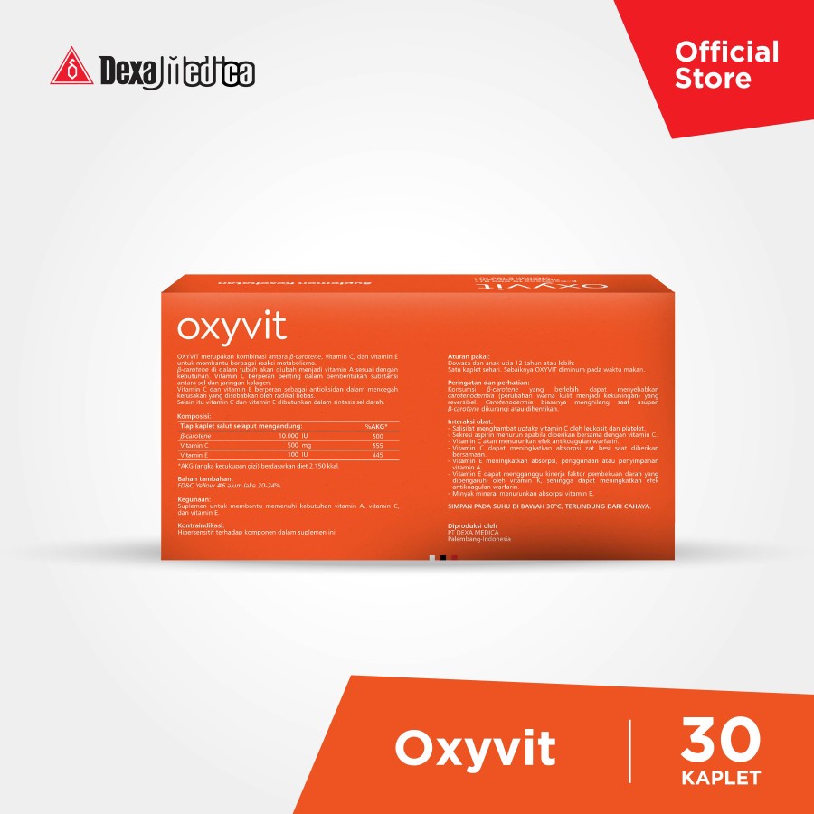 Paket Keluarga Sehat (2 Box Oxyvit Vitamin C+ 30 Kapsul + 1 Botol Stimuno Syrup Vitamin Anak 60 ml) - Free Stimuno Sirup Anak Orange Berry 60ml