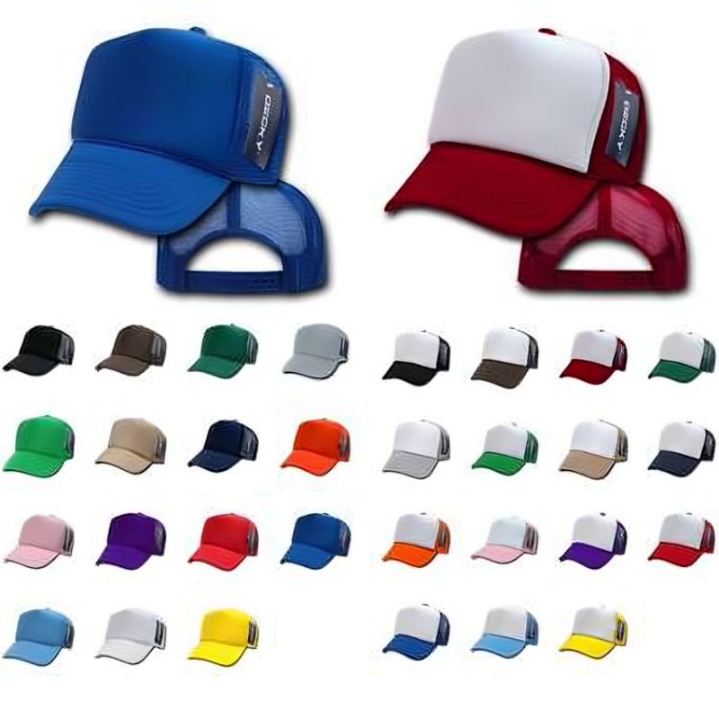 Topi Custom Sablon Design Bebas Suka Suka 1 Hari Jadi