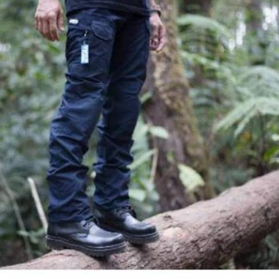 Sale Celana Panjang Pria Biru Dongker / Navy Tactical Blakhawk cowok Kargo gunung PdL Brimob TNI Pol