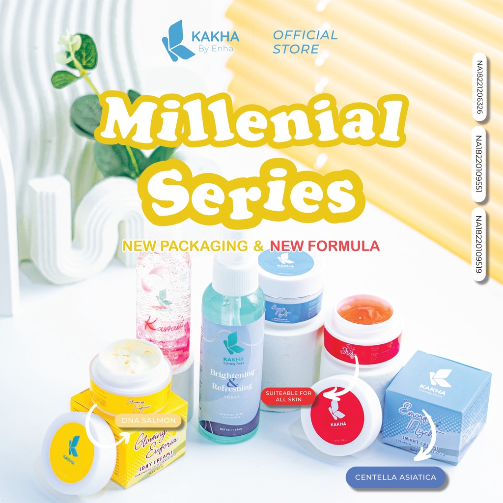 KAKHA BY ENHA MILENIALL SERIES ( BISA COD ) SERIES TERLENGKAP