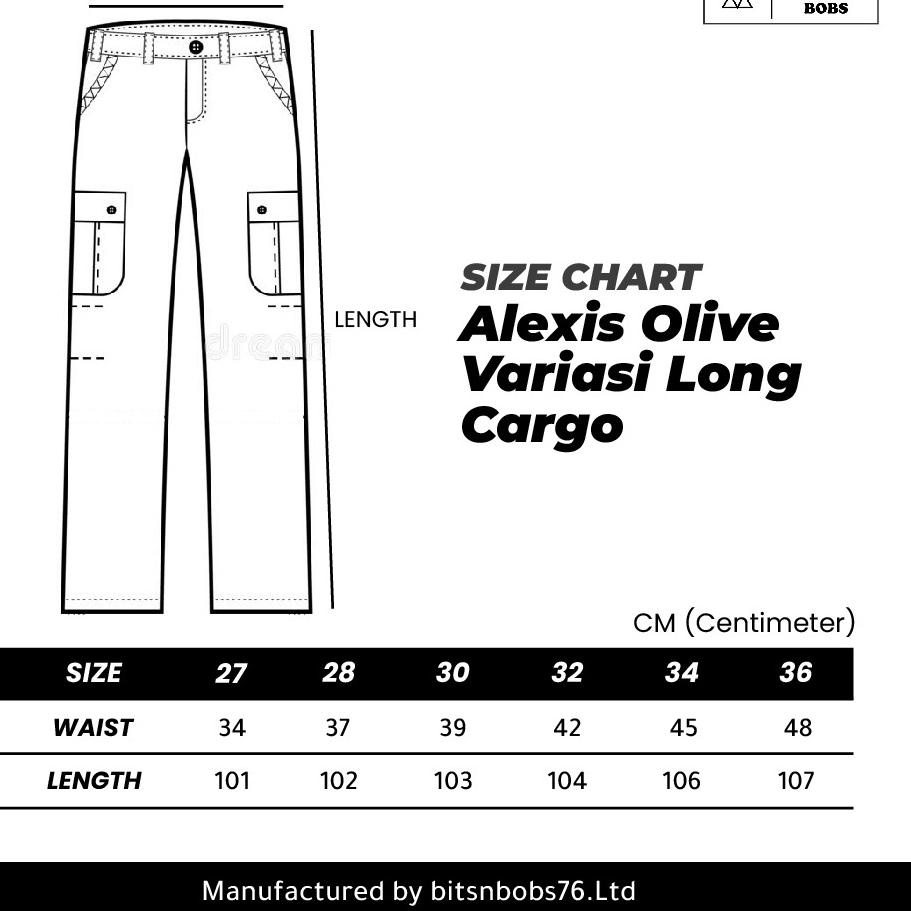New Sale Alexis Olive Variasi Long Cargo - Bitsnbobs76