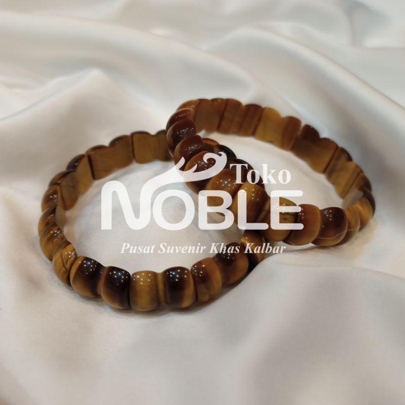 Gelang Batu Tiger Eyes