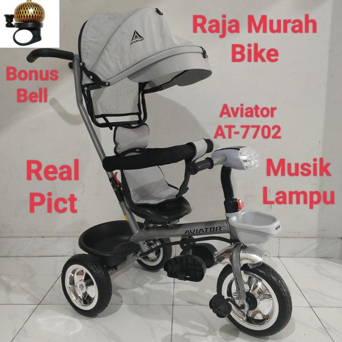 Sepeda Anak Roda Tiga Aviator At 7702 Sepeda Roda Tiga Aviator 7702 #Original