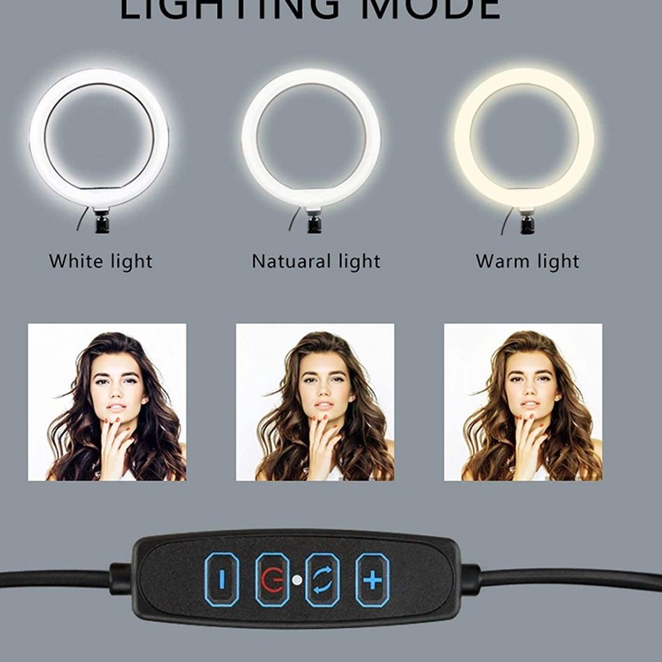 Harga Irit Selfie Ring Light 10&quot;inch 26cm Lampu Ring LED Soft Light Premium R26