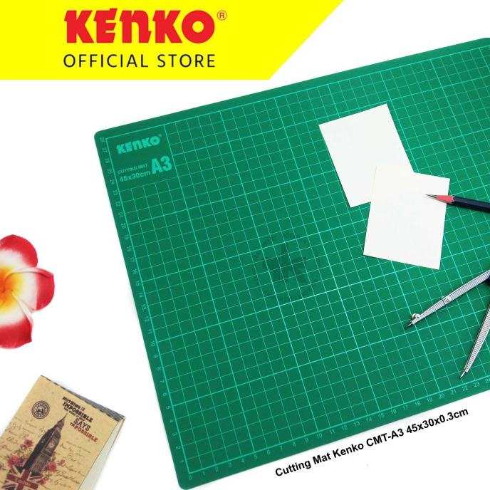 

Terlaris Cutting Mat Kenko CMT-A3 -Alas Potong Kertas Pad Board Aesthetic Termurah