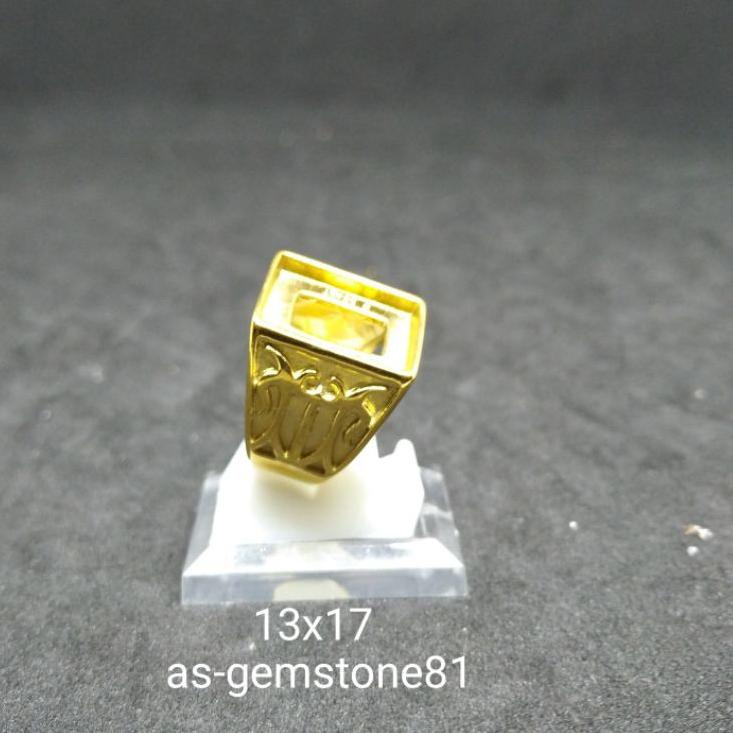 Terpopuler Cincin Titanium Ring Kotak [titanium]13*17