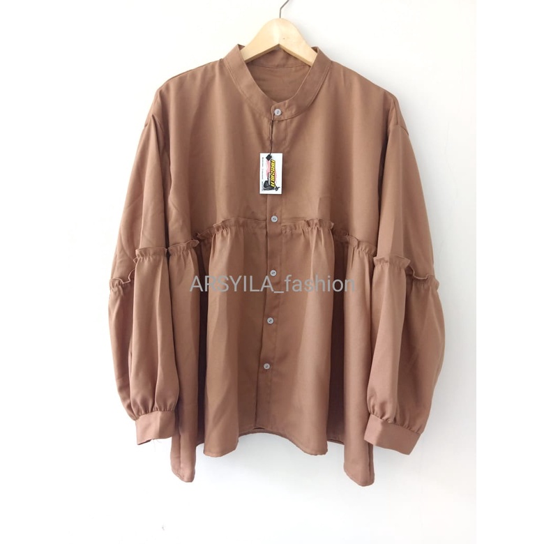 DALOVA BLOUSE JUMBO/ Atasan Big Size/kemeja terbaru L XXL 3XL