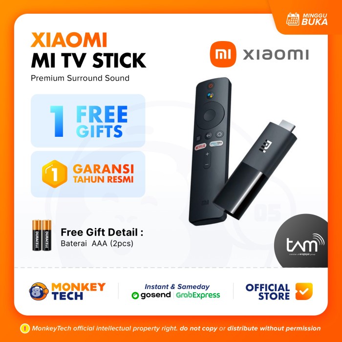 XIAOMI MI TV STICK SMART ANDROID TV INTERNATIONAL VERSION