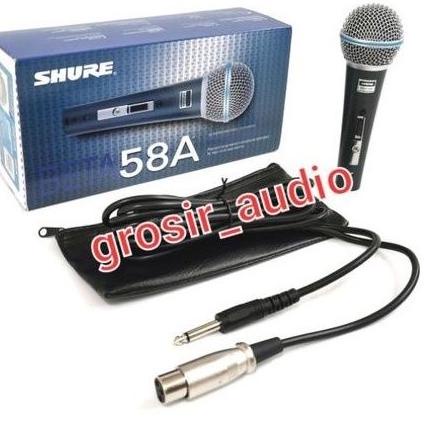 Langsung Atc MIC KABEL SHURE BETA58 BETA58A ,MIC SHURE BETA 58A BETA 58 ,MICROPHONE SHURE BETA 58A ,