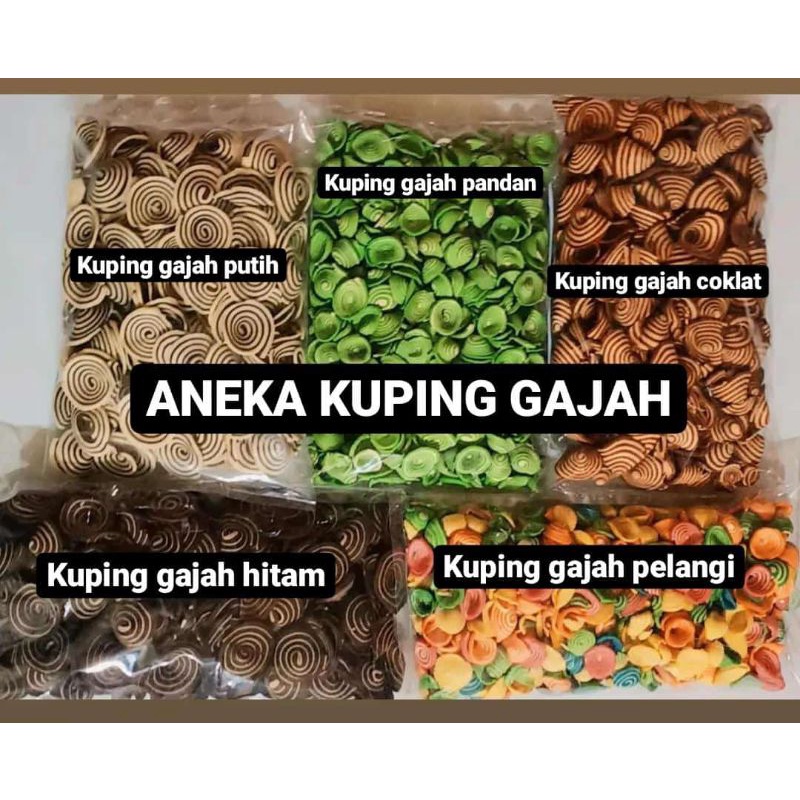 

ANEKA KUPING GAJAH 500 GRAM