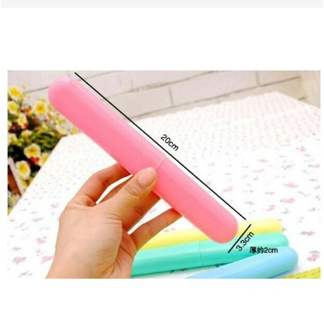 Tempat Box Kotak Penyimpan Sikat Gigi Portable Travel Toothbrush Case [ALT24]